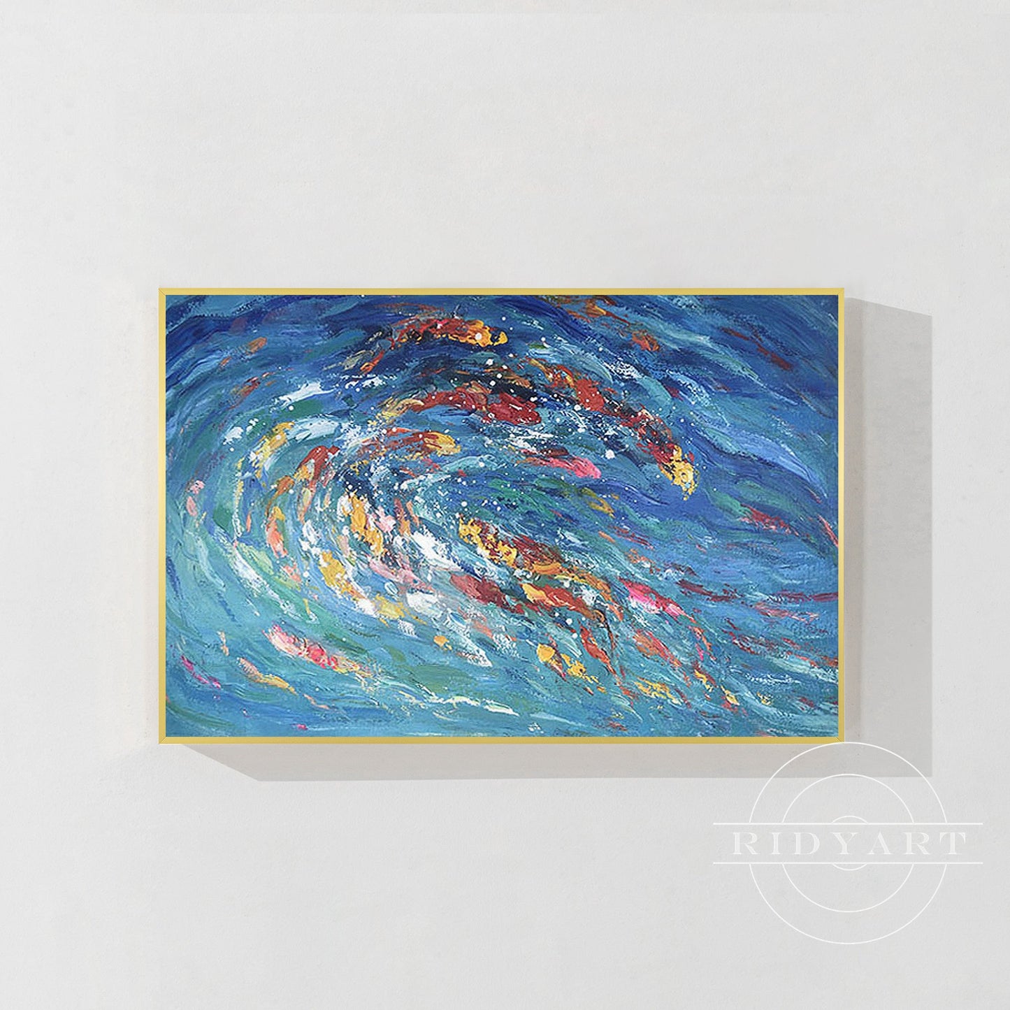 School fish wall art_0221