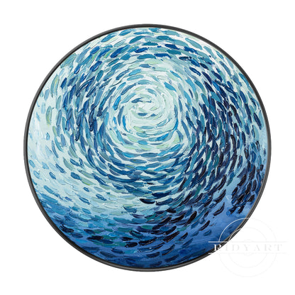 School fish wall art_X04