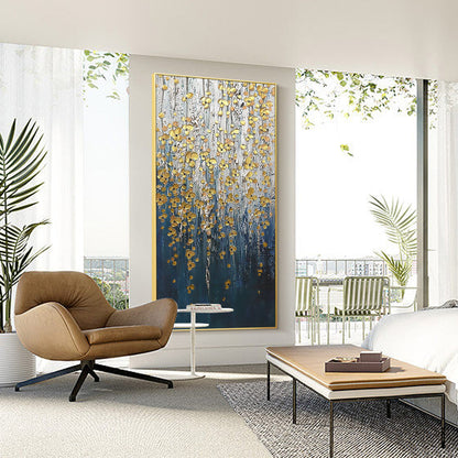 Luxury Glamourous Floral Oil Painting