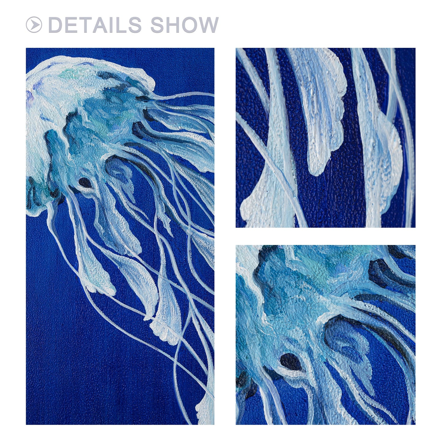 Marine Jellyfish Painting_W011