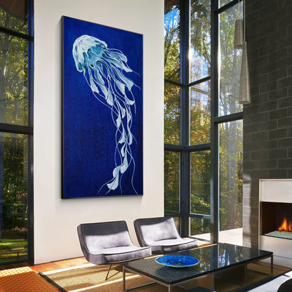 Marine Jellyfish Painting_W011