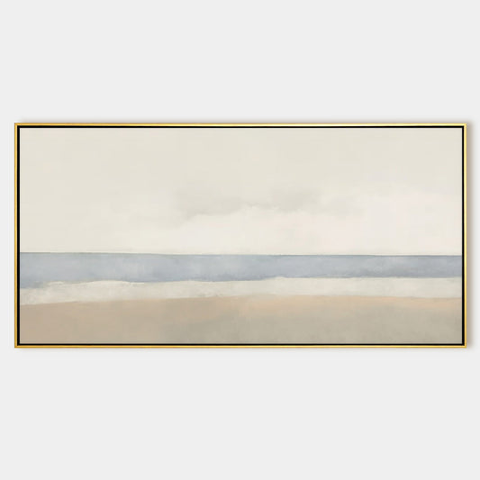 Minimalist abstract oil paingting