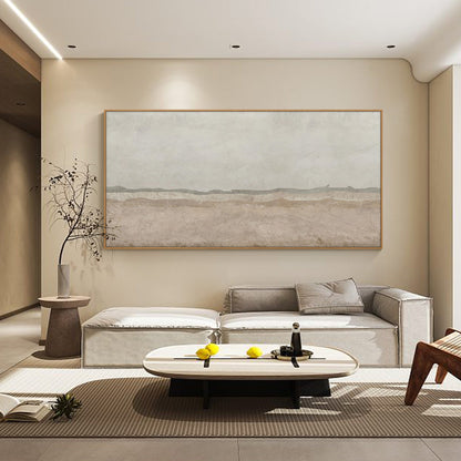 Japanese Style Abstract Painting horizontal Art