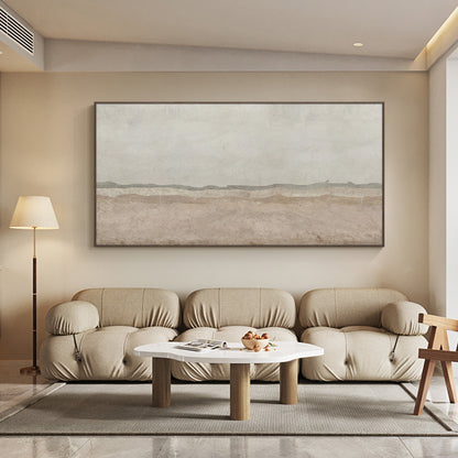 Japanese Style Abstract Painting horizontal Art