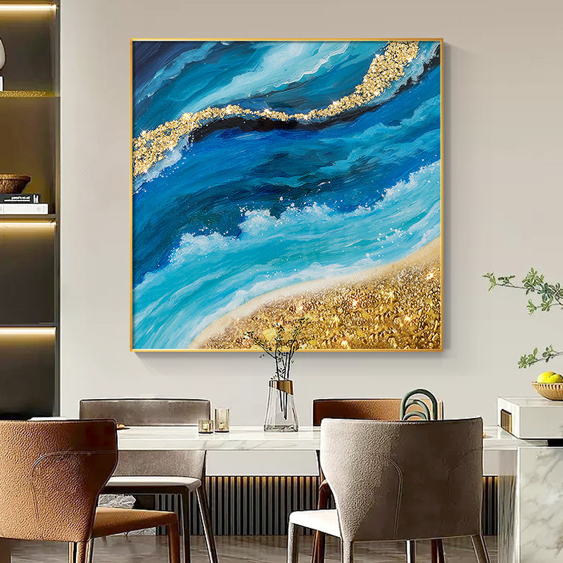Resin wall art