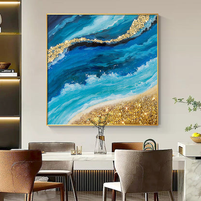 Resin wall art