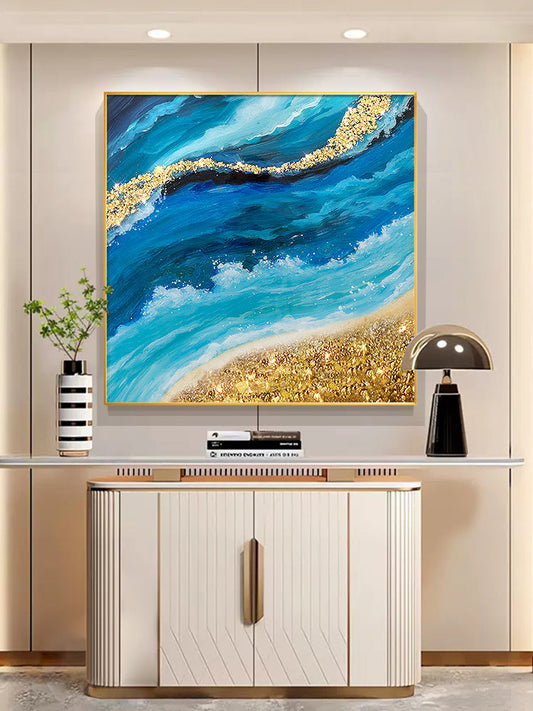 Resin wall art