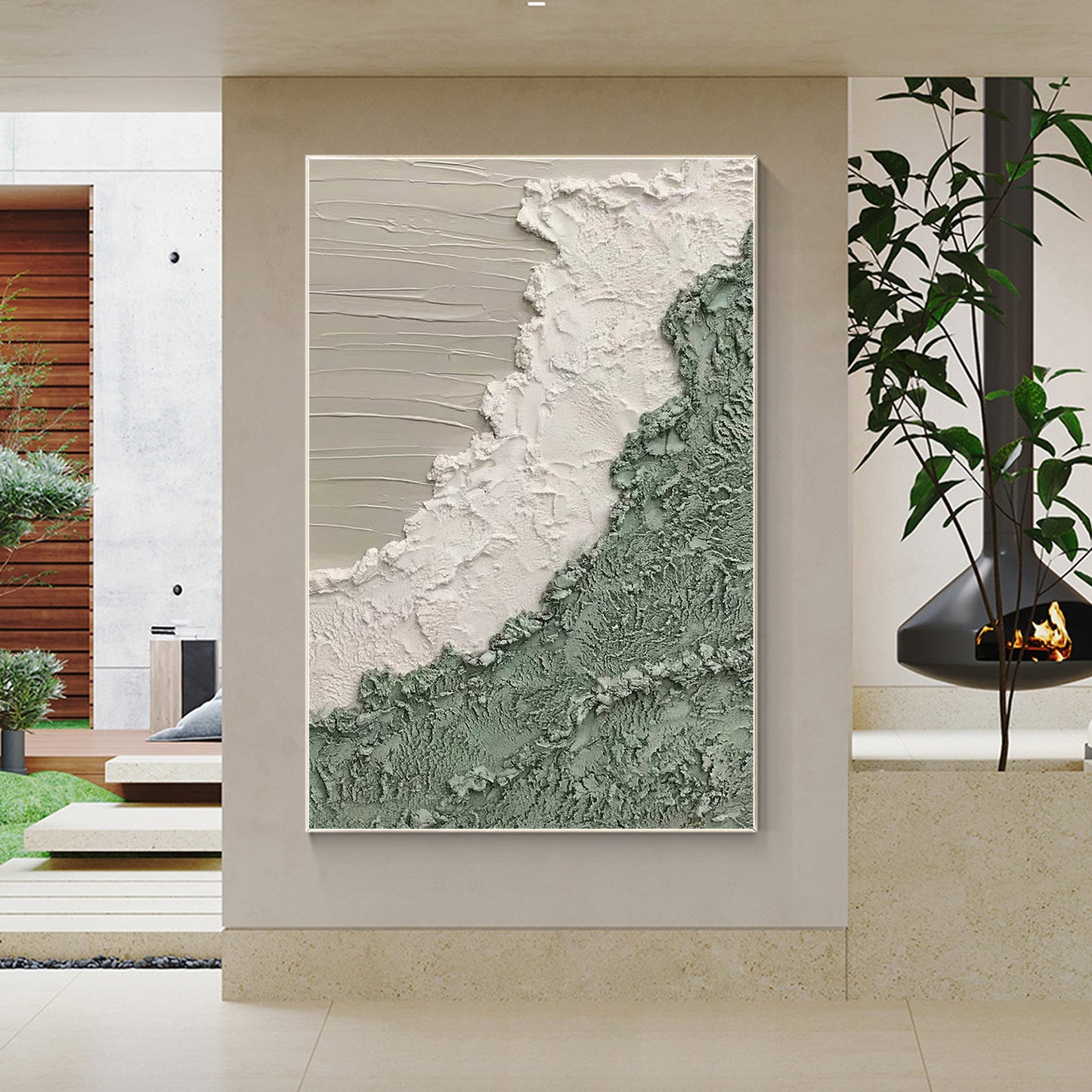 Modern Abstract Oil Painting