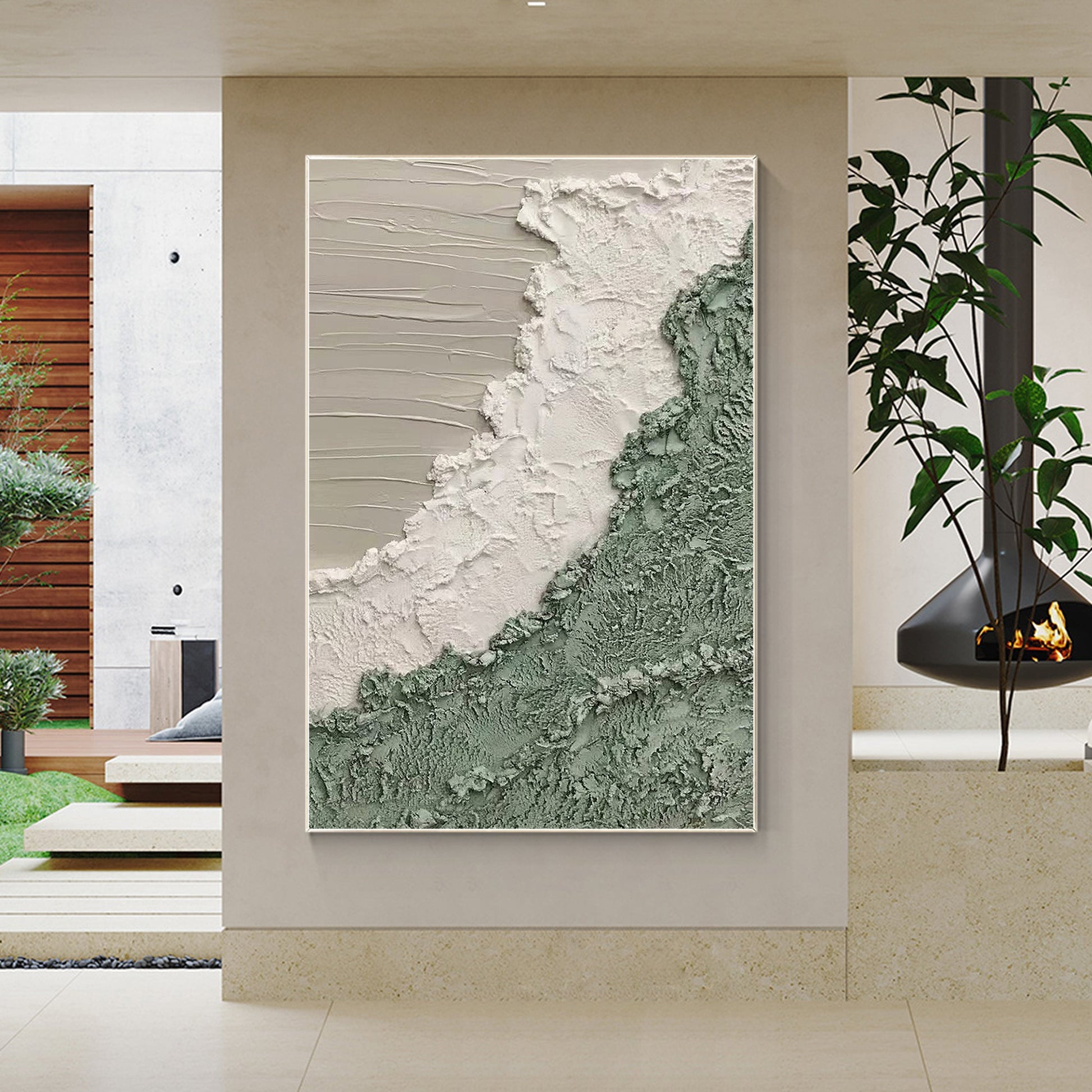 Modern Abstract Oil Painting
