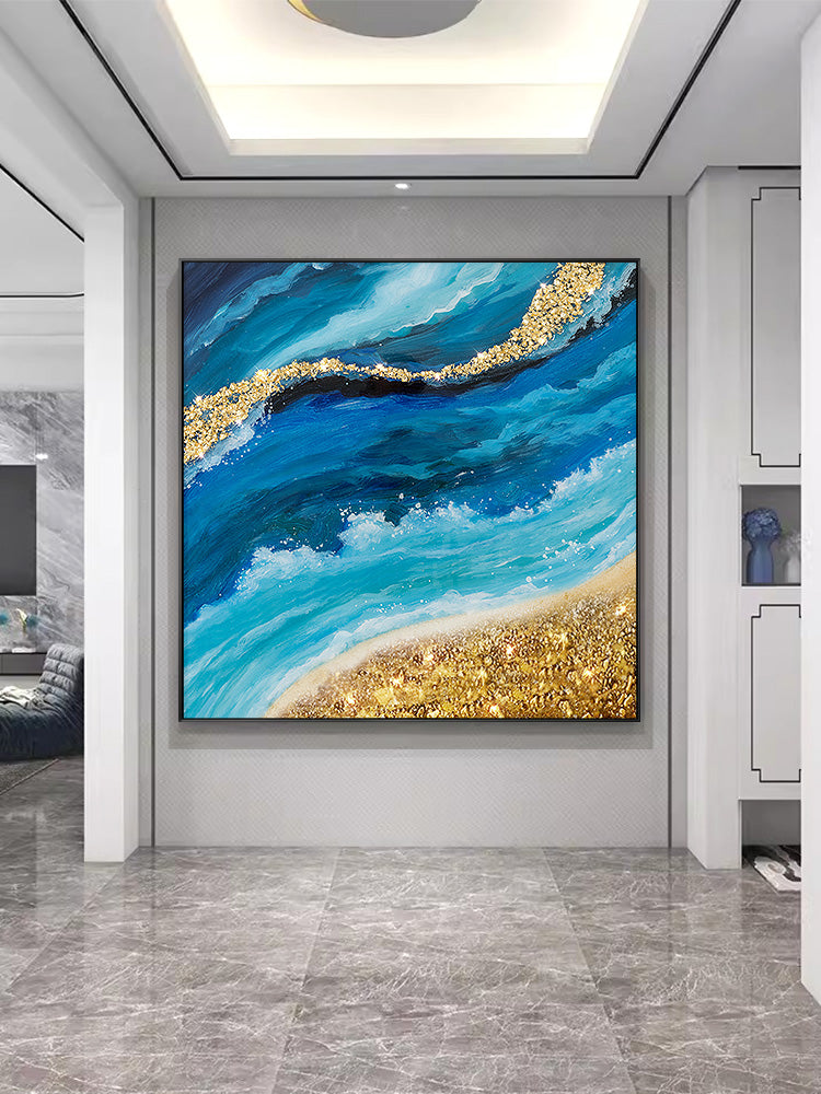 Resin wall art