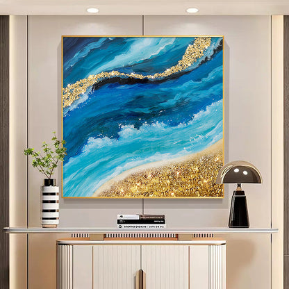 Resin wall art