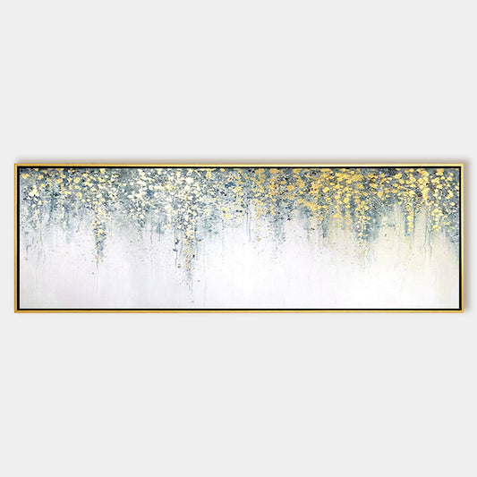 Modern Abstract Oil Painting Long Horizontal Art