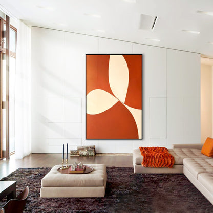 Modern Geometric Oil Painting