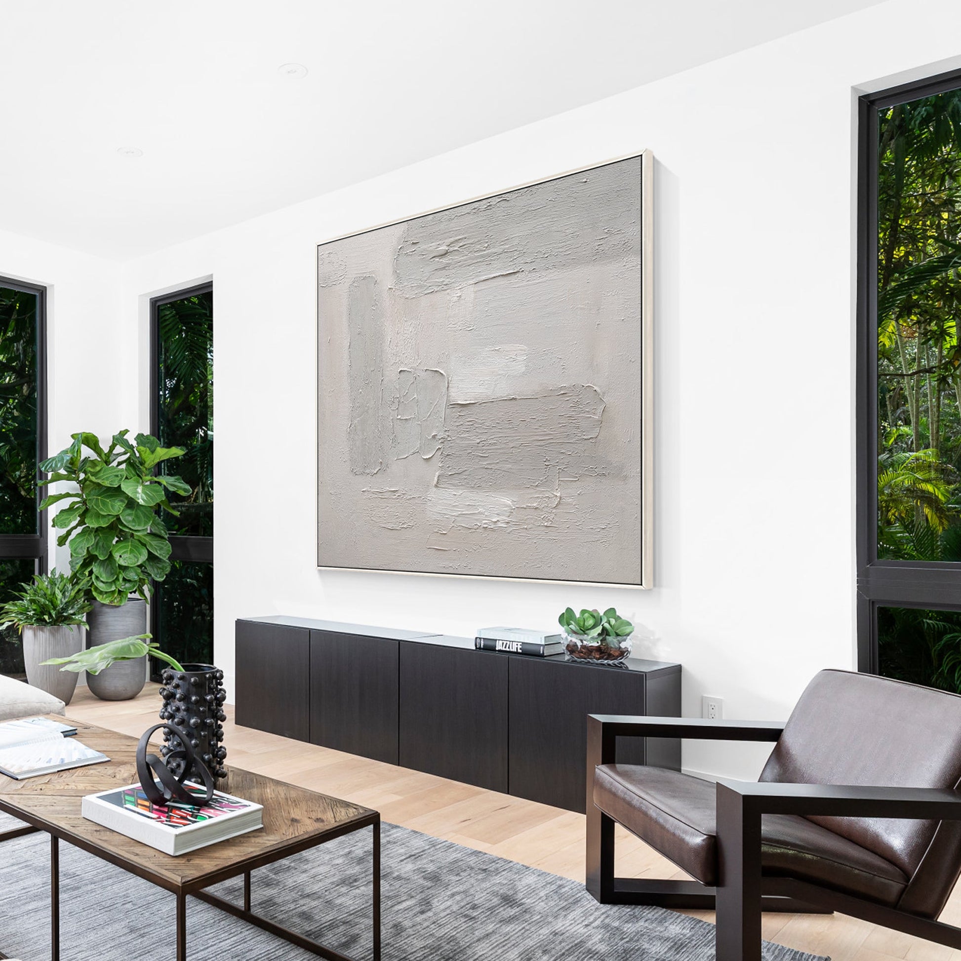 Modern Minimalist Oil Painting