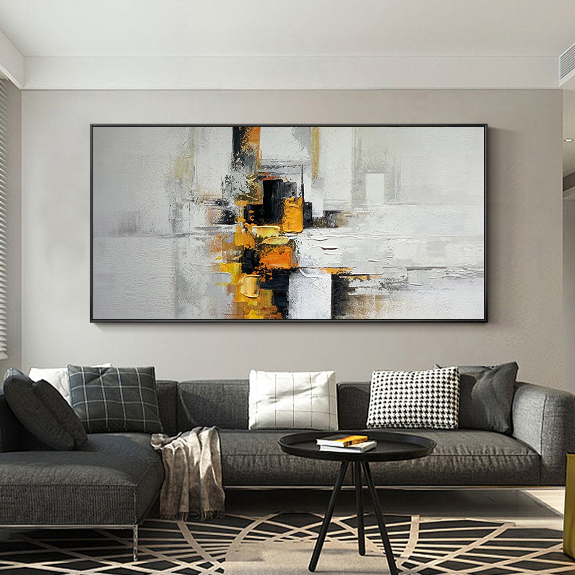 Modern Minimalist Oil Painting