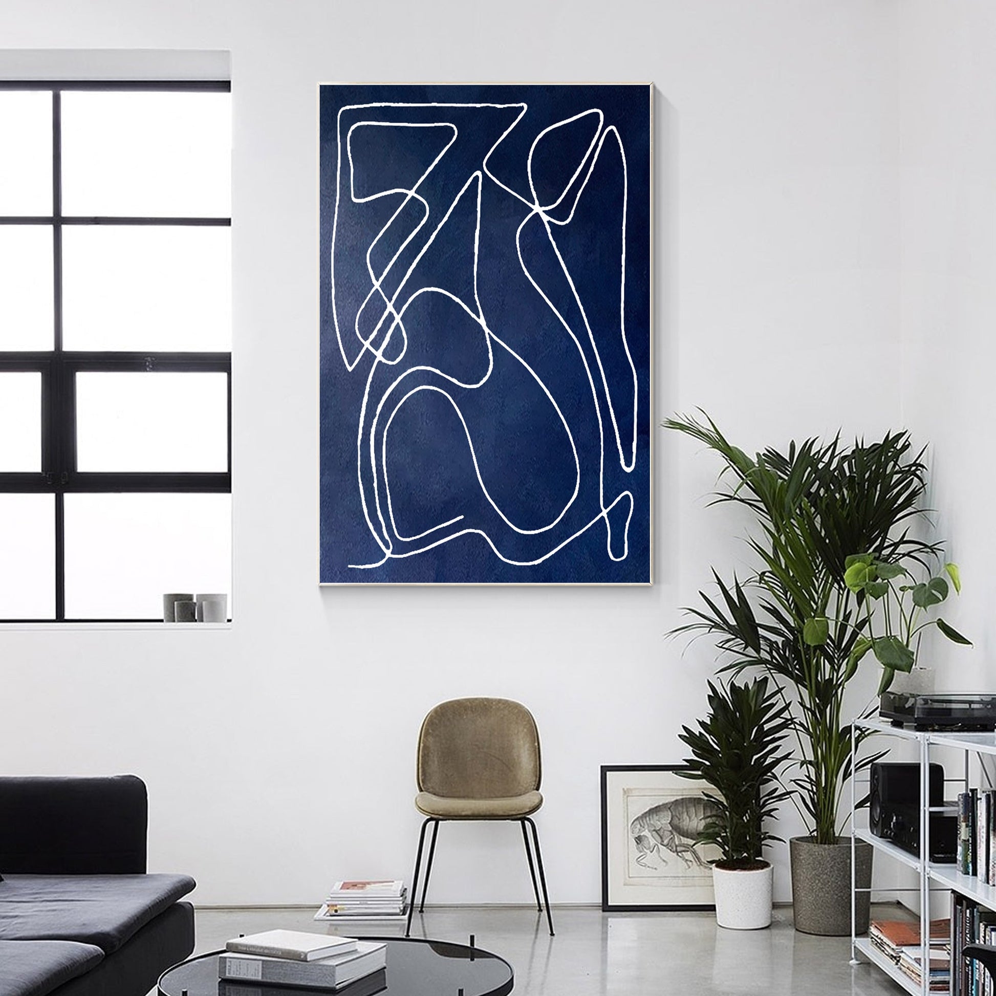 Modern Minimalist Oil Painting