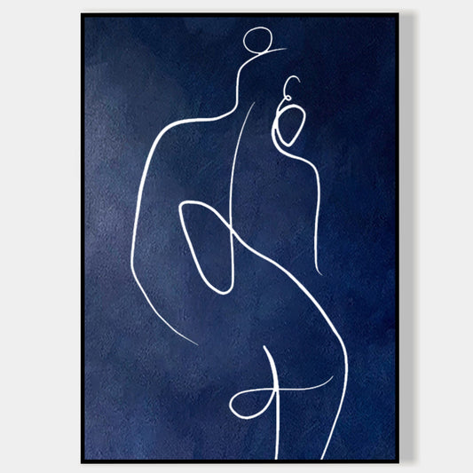Modern Minimalist Oil Painting