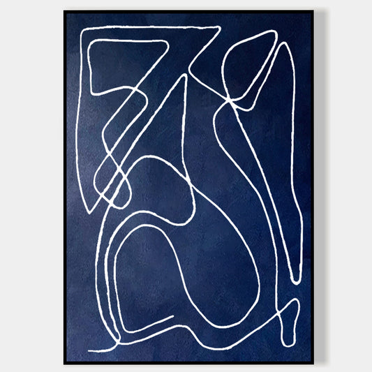 Modern Minimalist Oil Painting