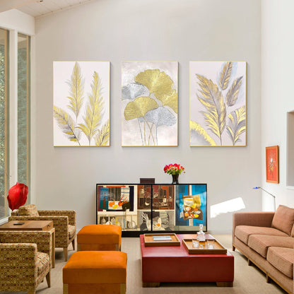 Modern Plant Oil Painting