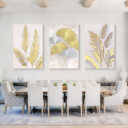 Modern Plant Oil Painting