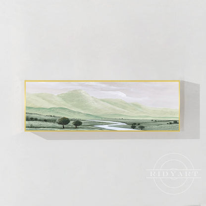 Mountain wall art _011