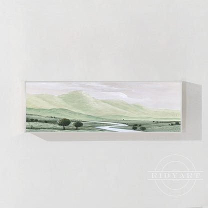 Mountain wall art _011