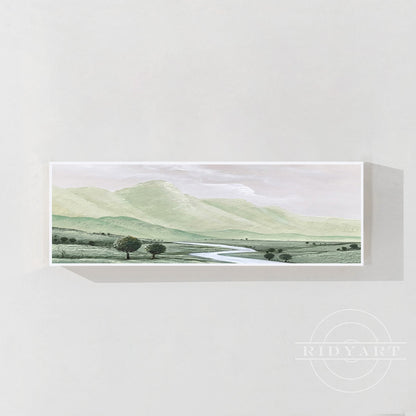 Mountain wall art _011