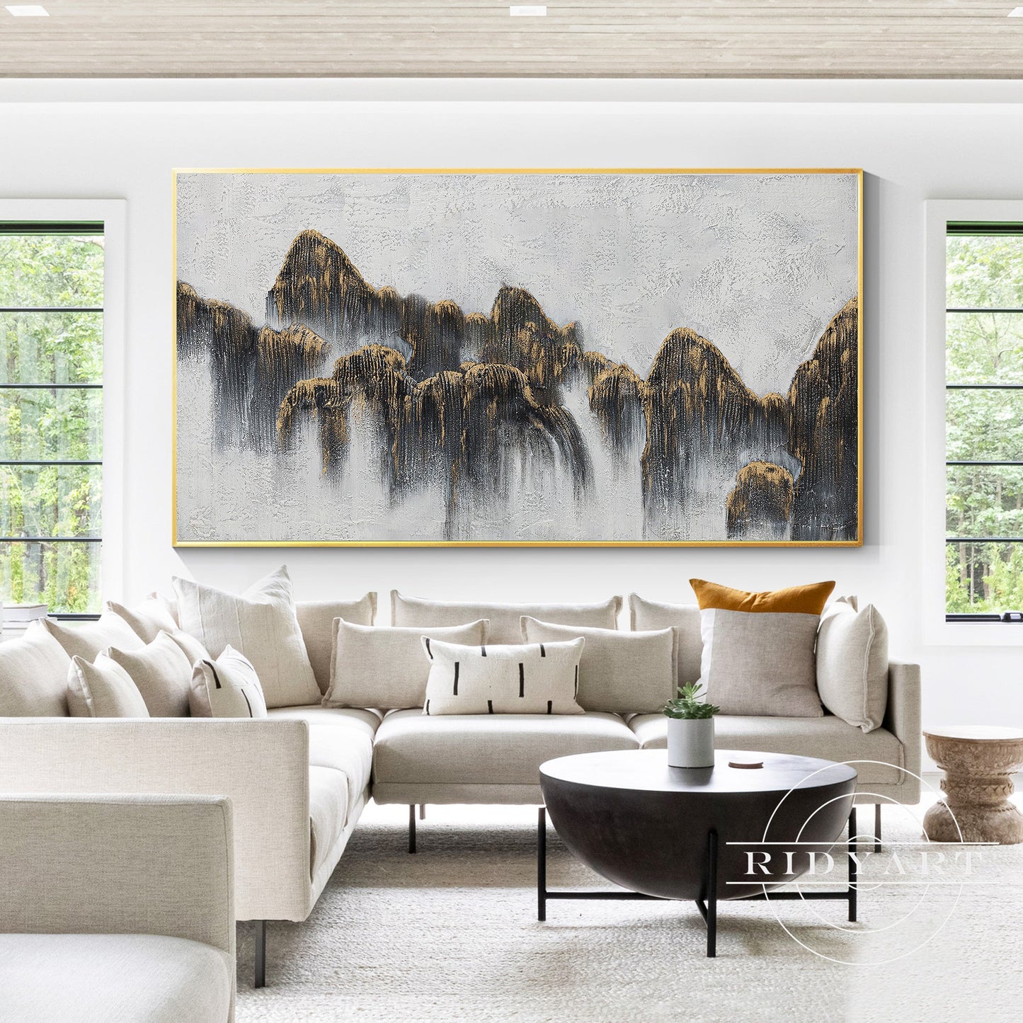 Mountain wall art _014