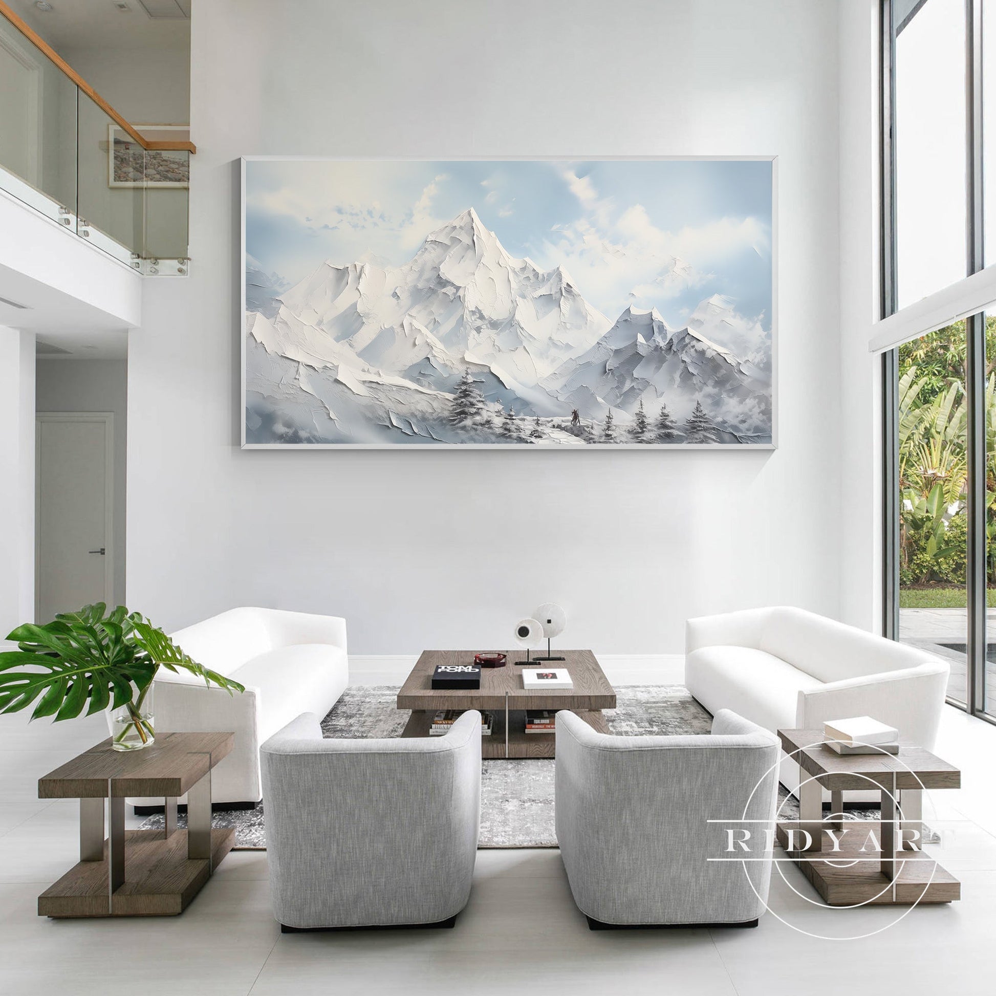 Mountain wall art _017