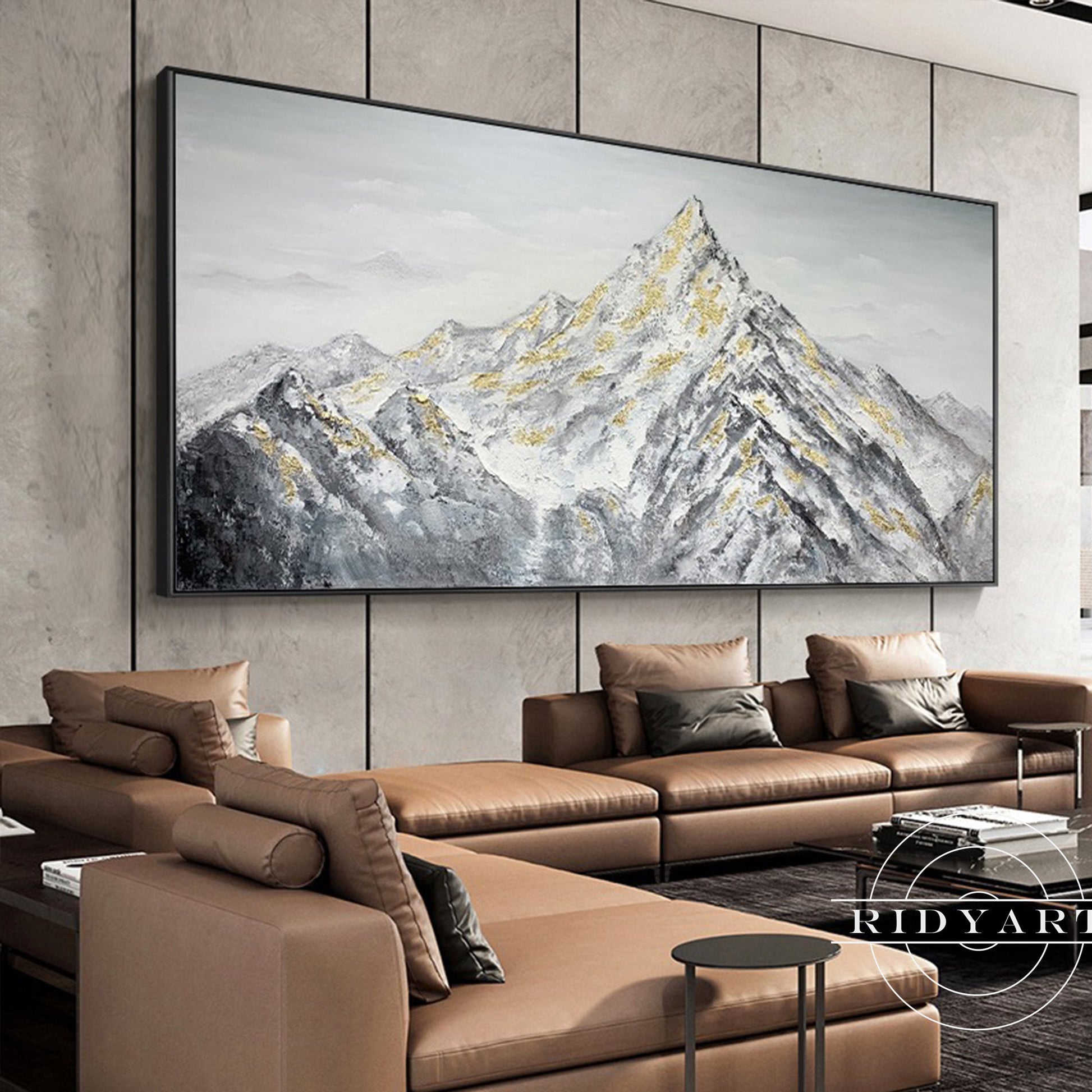 Mountain wall art _017