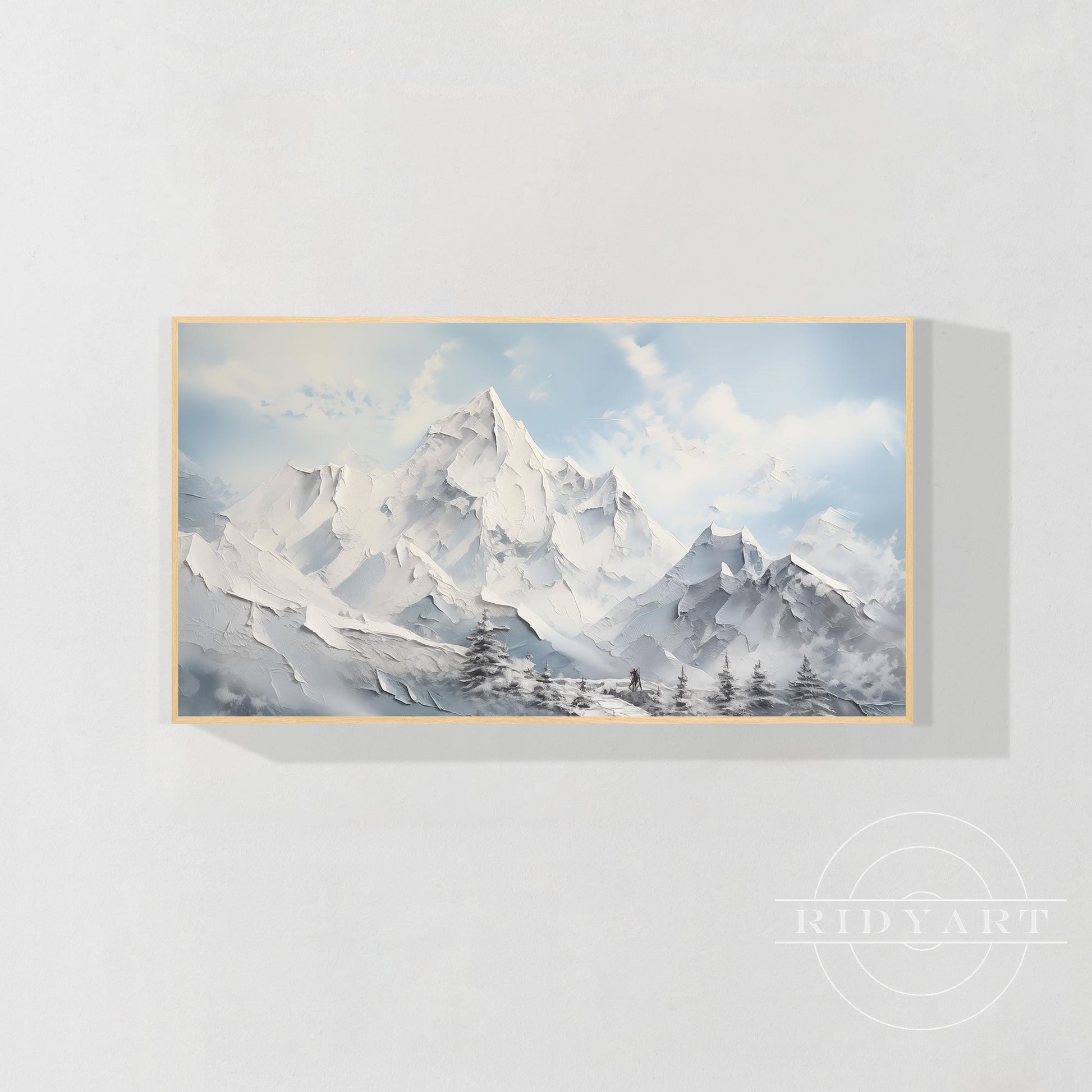Mountain wall art _017