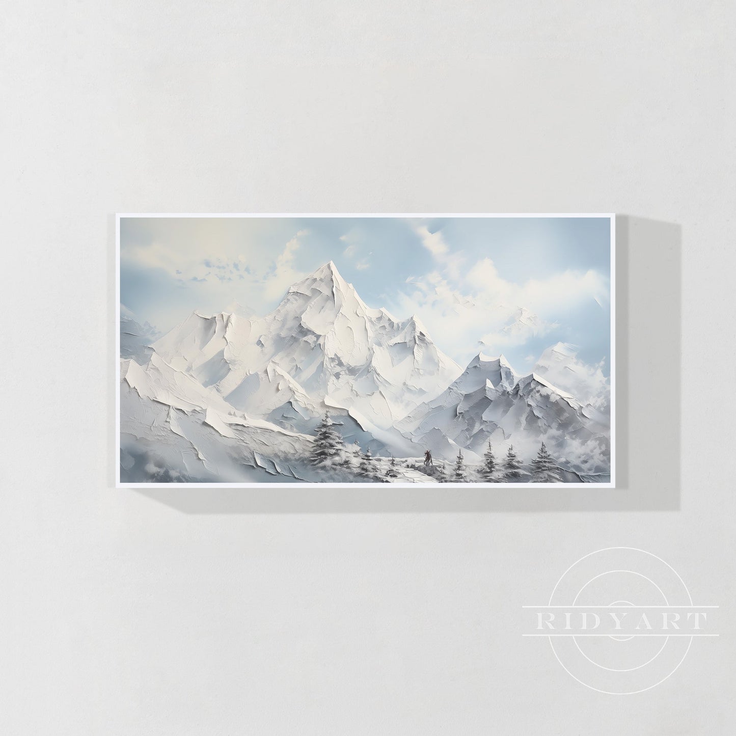 Mountain wall art _017