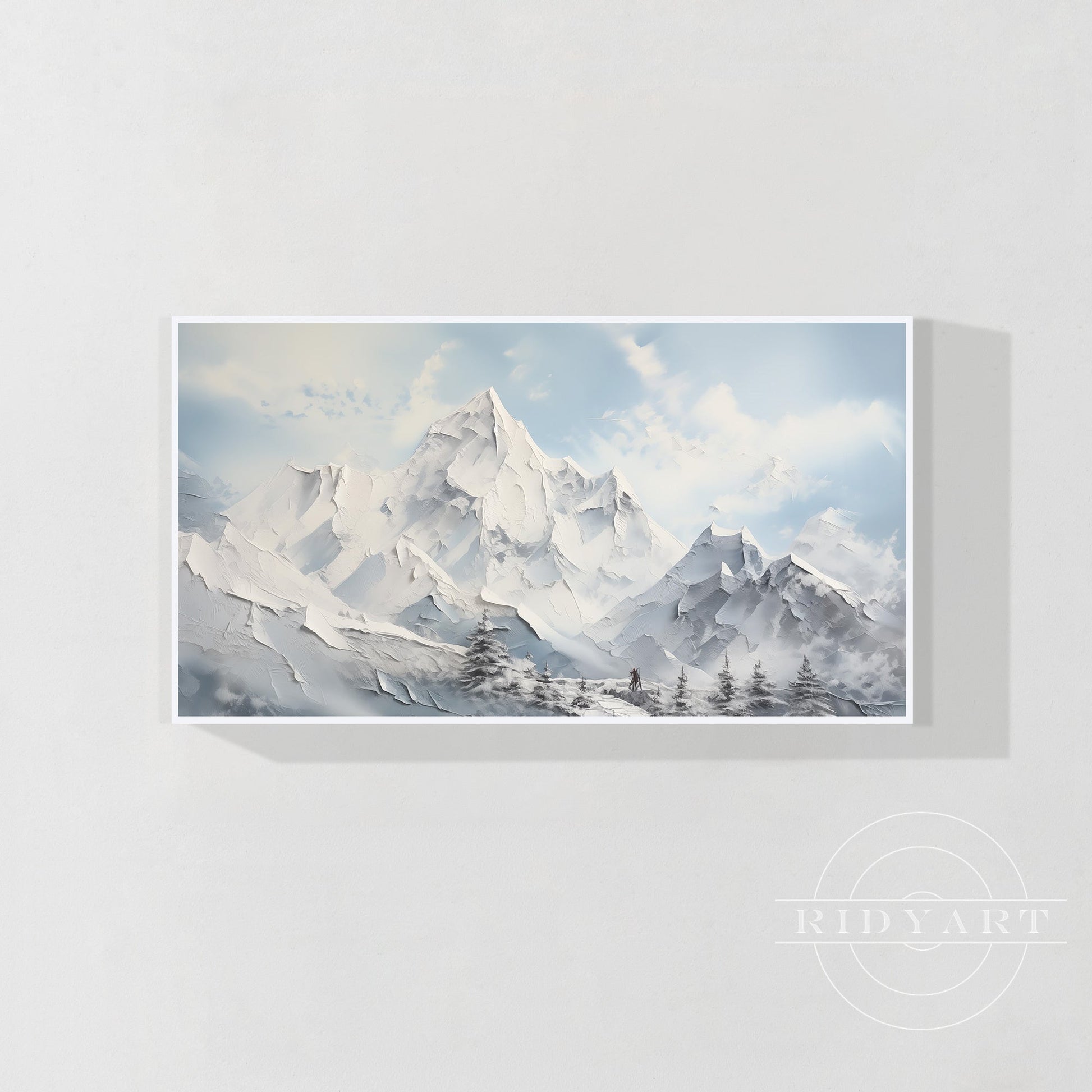 Mountain wall art _017