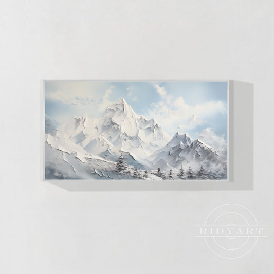 Mountain wall art _017