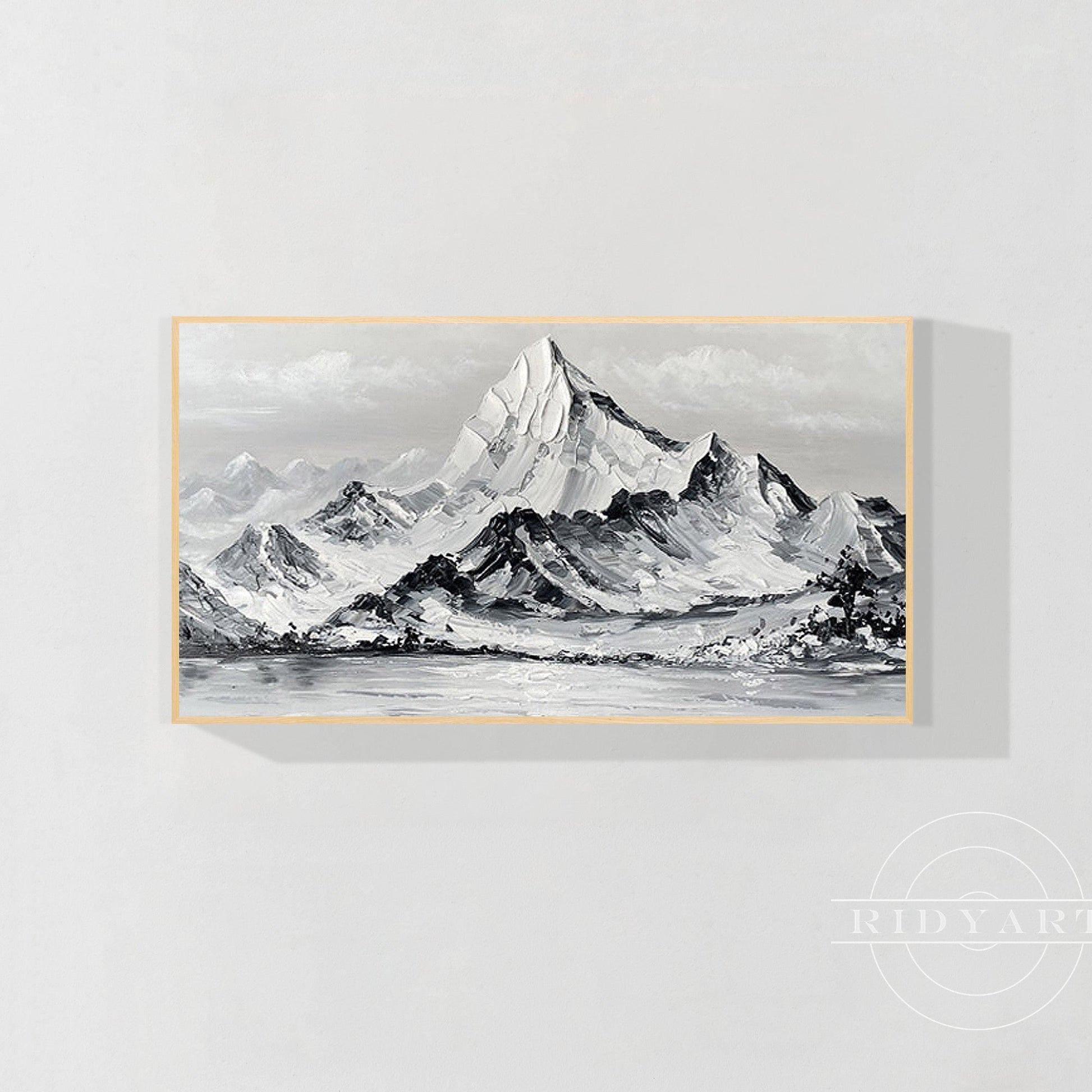 Mountain wall art _02