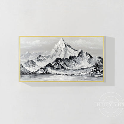 Mountain wall art _02