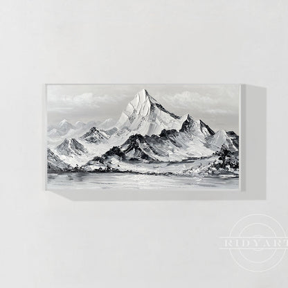 Mountain wall art _02