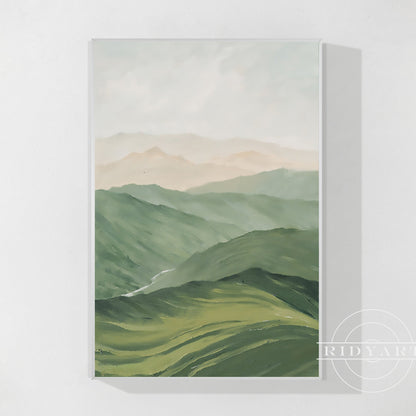 Mountain wall art _06