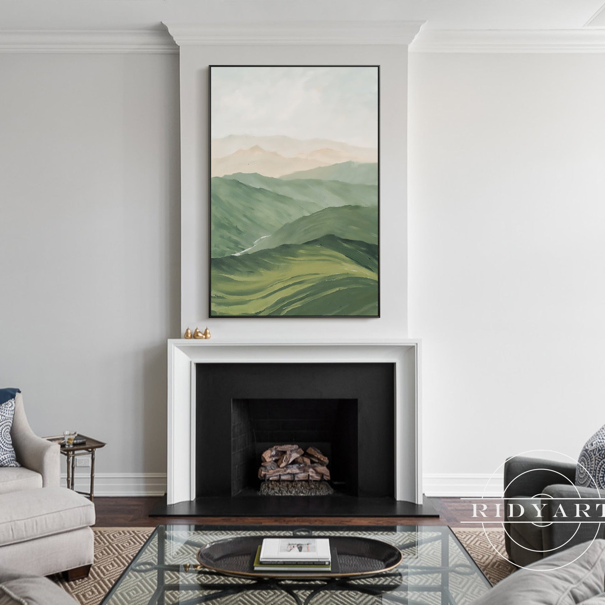 Mountain wall art _06