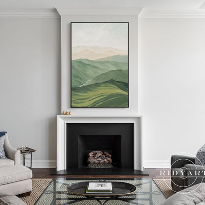 Mountain wall art _06