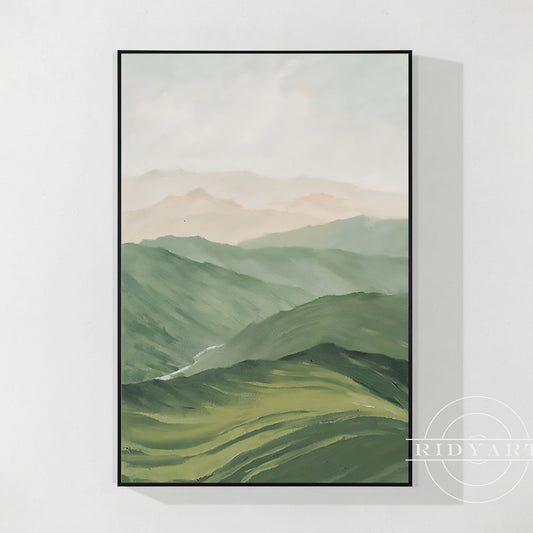 Mountain wall art _06