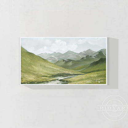 Mountain wall art _07