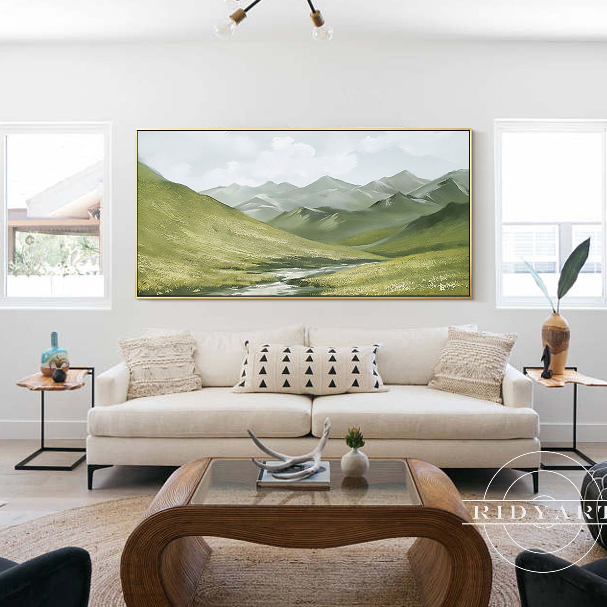 Mountain wall art _07