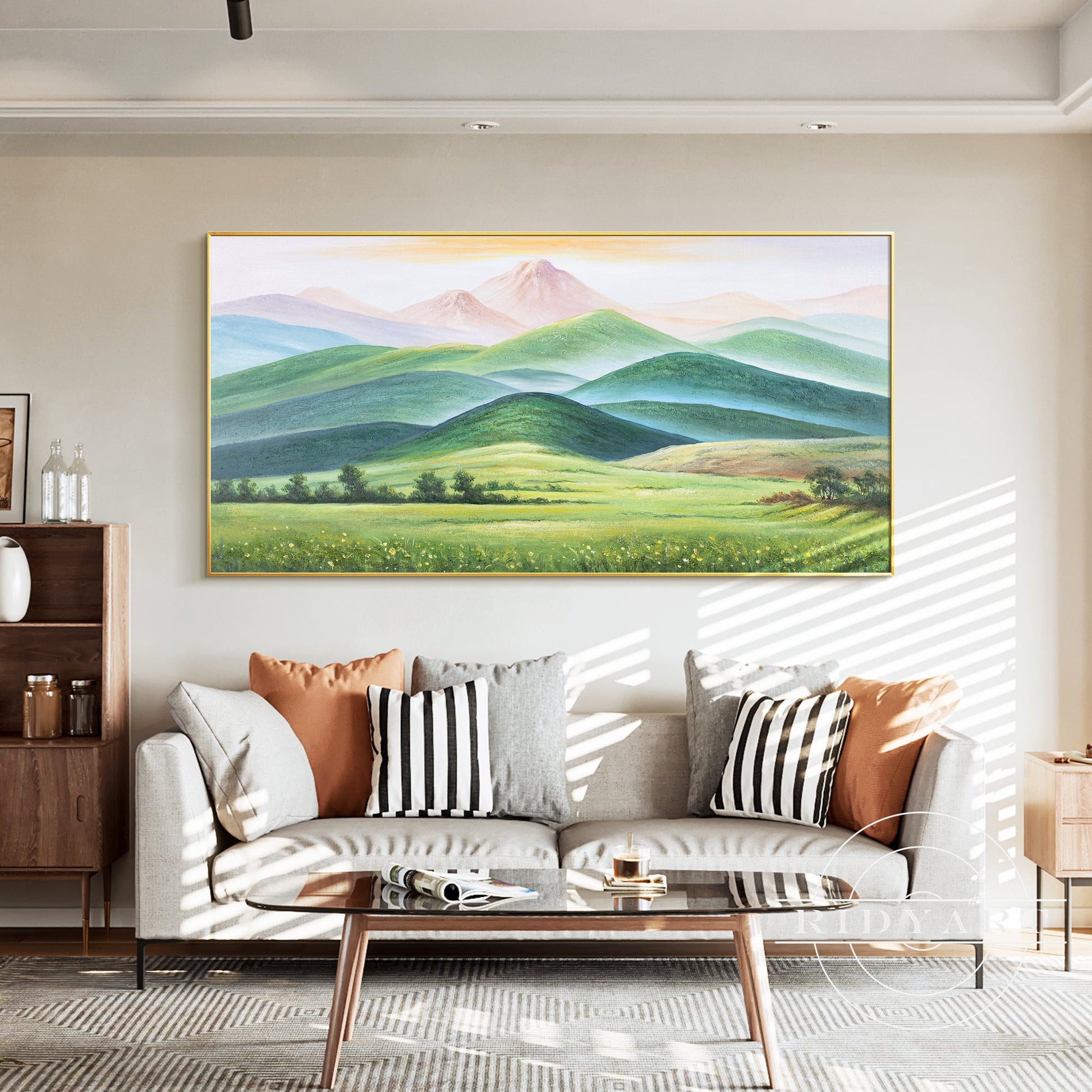 Mountain wall art _09