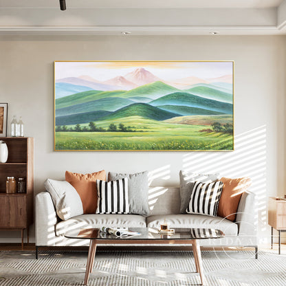 Mountain wall art _09