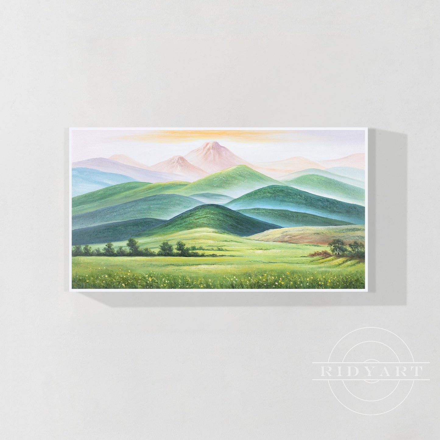 Mountain wall art _09