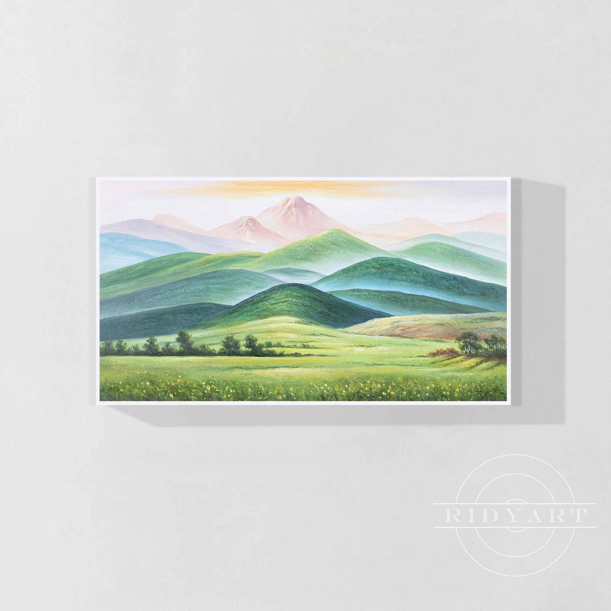 Mountain wall art _09
