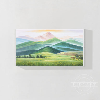 Mountain wall art _09