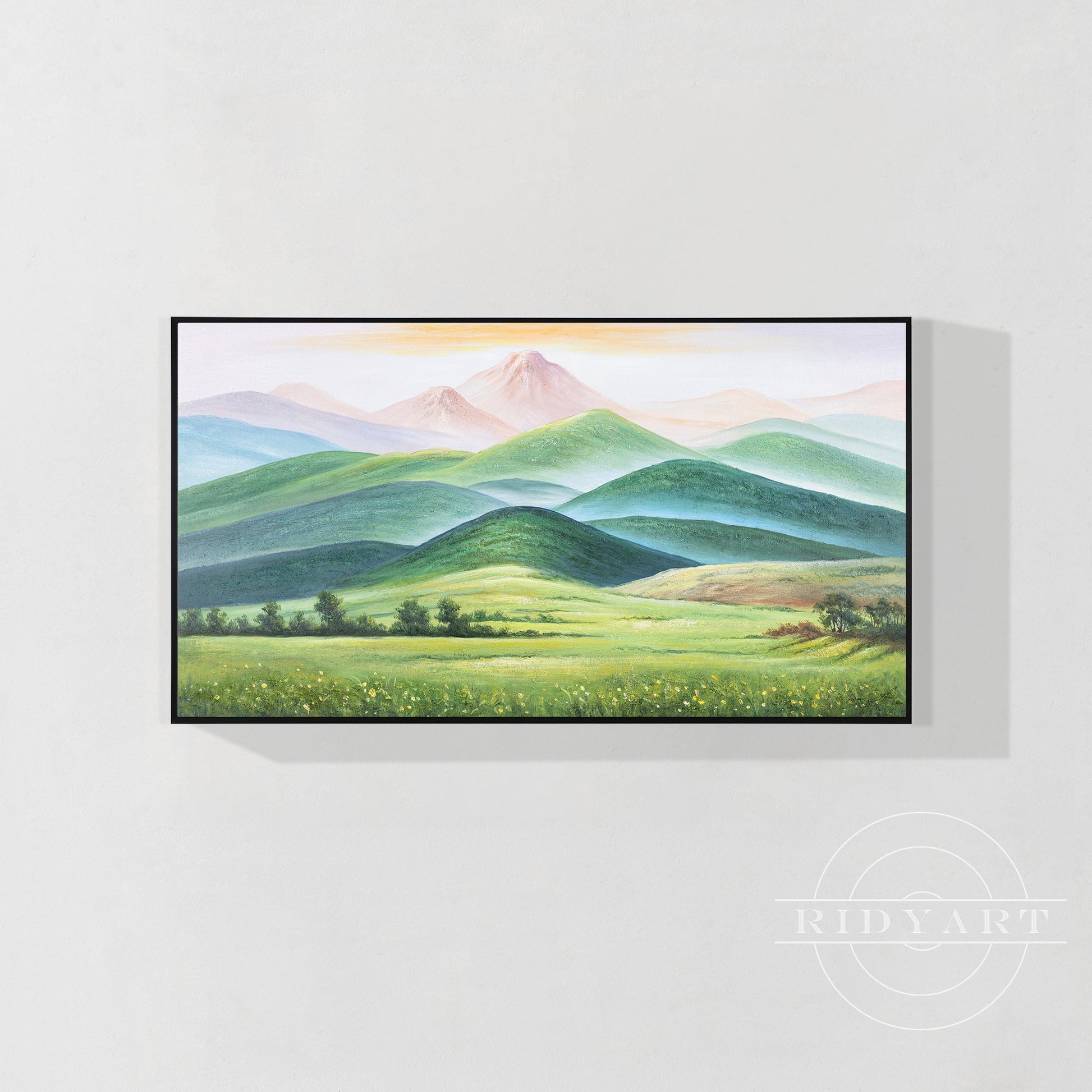 Mountain wall art _09