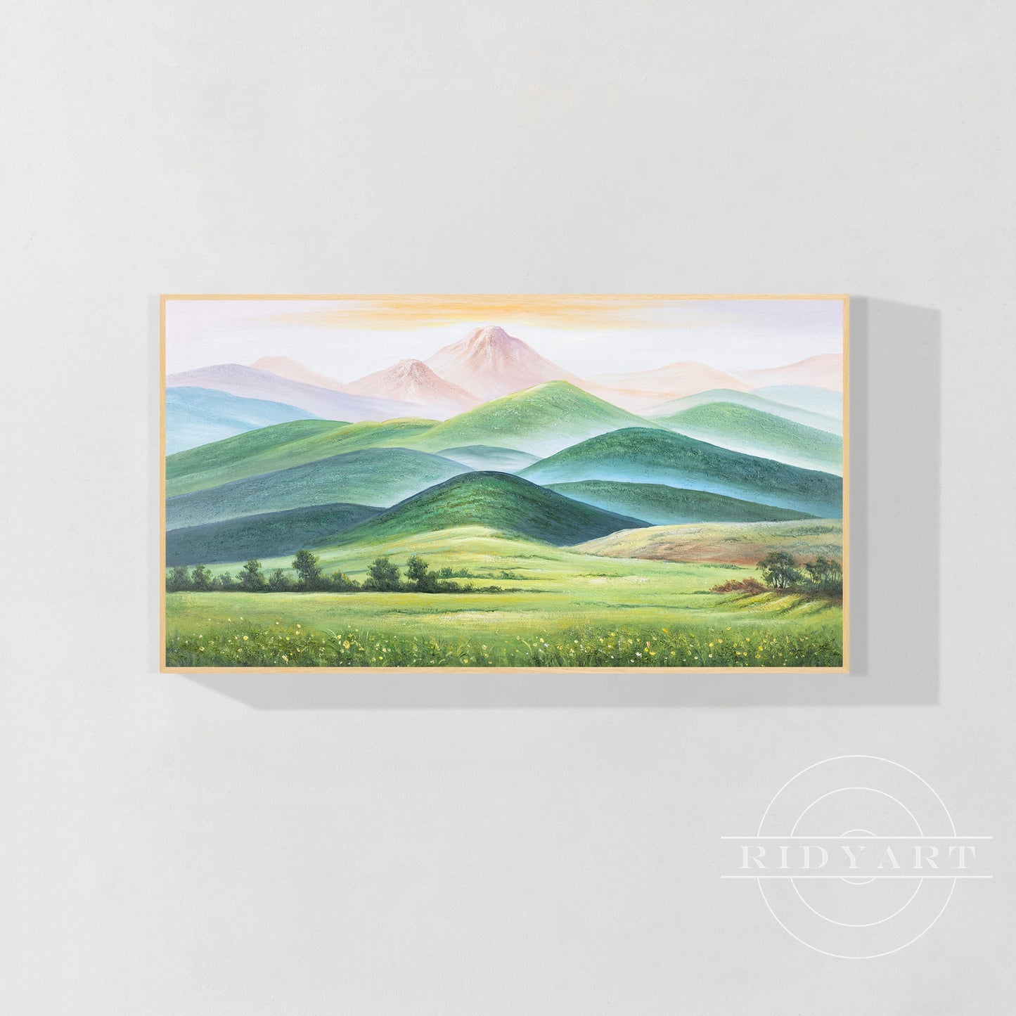 Mountain wall art _09